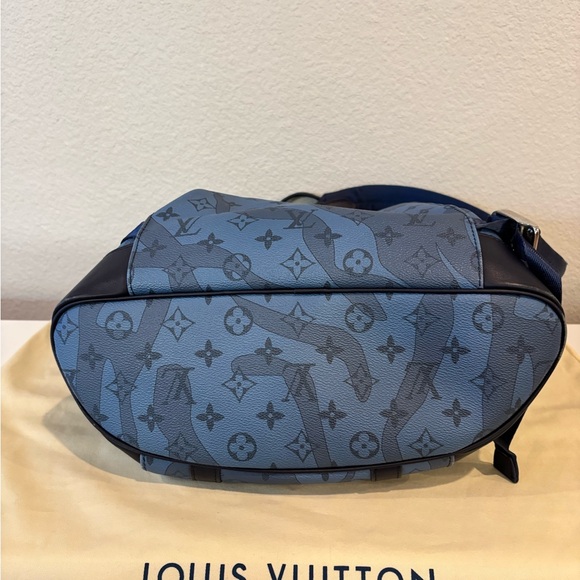 Blue Monogram Backpack - Picture 4 of 13